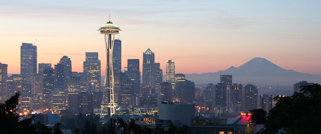 view of space needle